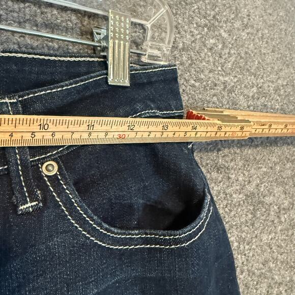 Levis Jeans Womens 8x29 Blue Denim Bold Curve Classic Straight Leg Casual Y2K - Picture 10 of 11